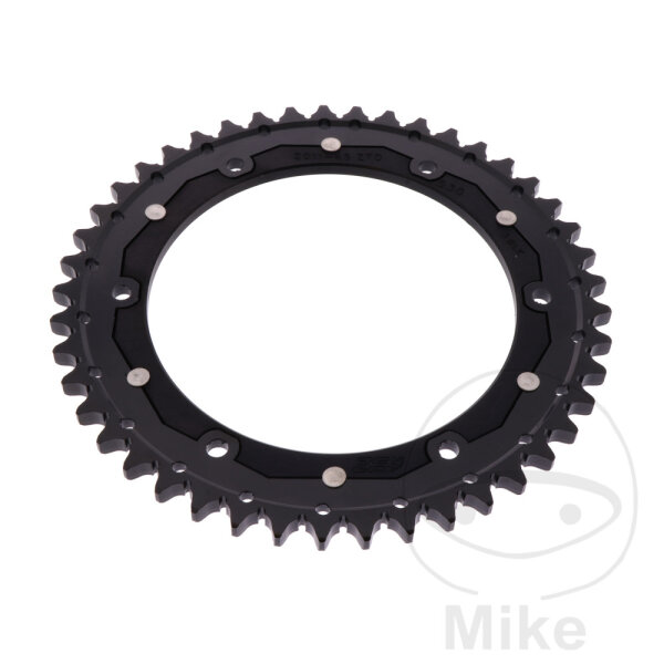 Sprocket  DUA 45 teeth pitch 530 black ZF 155 / 176