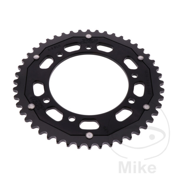Sprocket  DUA 48 teeth pitch 420 black ZF 105 / 125