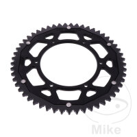 Sprocket  DUA 53 teeth pitch 420 black ZF 108 / 123