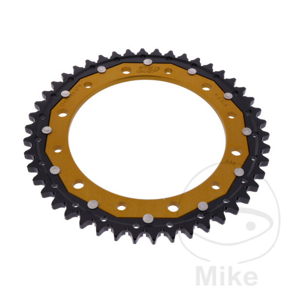 Pignon de cha&icirc;ne  DUA 46 dents pas 530 GO ZF 154 / 176