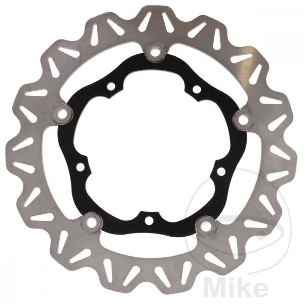 Disque de frein VEE EBC noir pour Yamaha MT-03 YZF-R3 320 MT-09 850 Tracer XSR 900