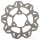 Brake disc VEE Scooter EBC for Peugeot Django 50 125 150 Vivacity E 50 125