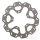 Brake disc VEE Scooter EBC for Peugeot Geopolis 125 250 300 400 500 New Geopolis 300 Satelis 125