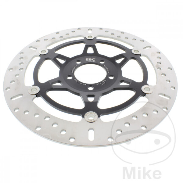 Brake disc X EBC black for Kawasaki 750 900 1100 1200 1500 1600 Suzuki VZ 1600