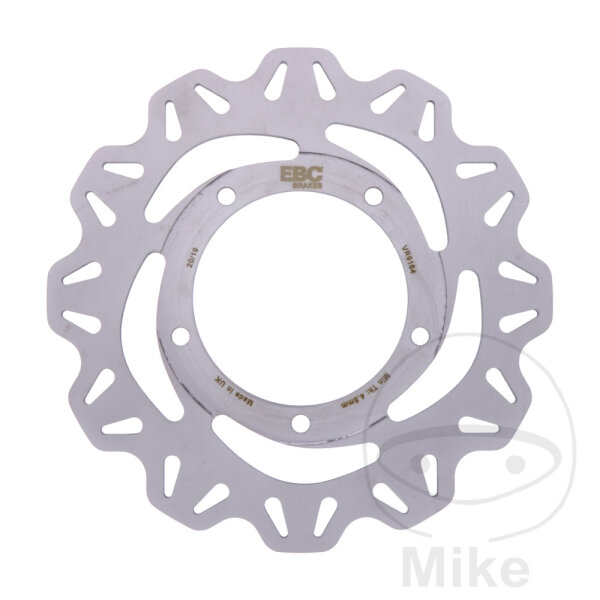 Brake disc VEE Scooter EBC for Piaggio Beverly 350 Medley 125 150