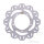 Brake disc VEE Scooter EBC for Piaggio Beverly 350 Medley 125 150