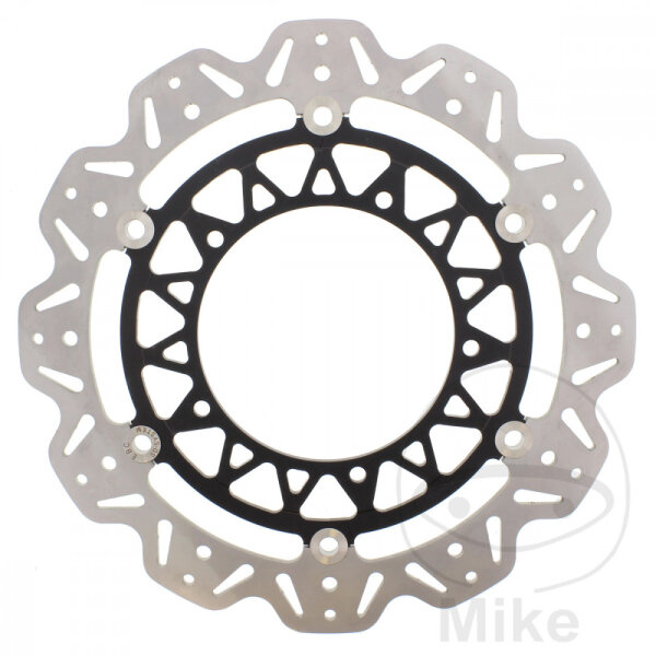Brake disc VEE EBC black for Yamaha MT-10 YZF-R1 1000 YZF-R6 600