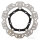 Brake disc VEE EBC black for Yamaha MT-07 Tracer XSR 700