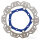 Brake disc VEE EBC blue for Yamaha MT-07 Tracer XSR 700