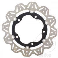 Disco de freno VEE EBC negro para Kawasaki KLE 300 Ninja...