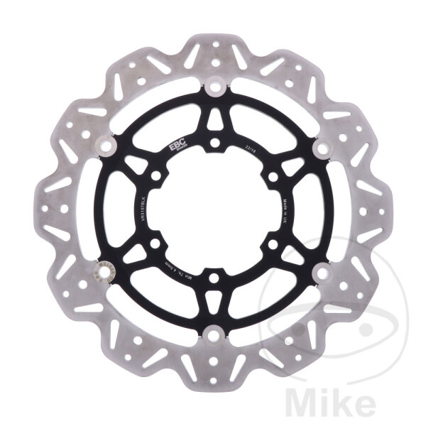 Disco freno VEE EBC nero per Suzuki GSX-R 1000 17-20