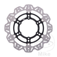 Brake disc VEE EBC black for Suzuki GSX-S 1000 15-21
