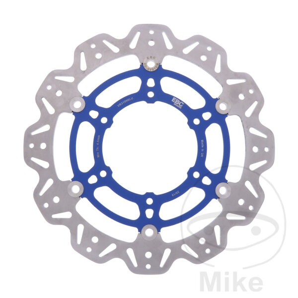 Disco freno VEE EBC blu per Suzuki GSX-S 1000 15-21