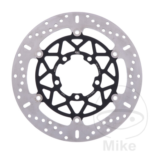 Brake disc X EBC stainless for Triumph Bonneville Thruxton 1200 Street Scrambler Street Twin 900