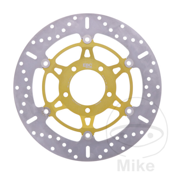 Brake disc X EBC stainless for Triumph Daytona Speed Triple 955 Rocket 2300 III Sprint 1050