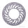 Brake disc MX EBC for Yamaha DT 50 XT 125