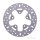 Brake disc EBC for Kawasaki ZX-7R ZX-7RR ZXR 750 ZX-9R 900