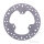 Brake disc EBC for Kawasaki GPZ 500 S 94-03