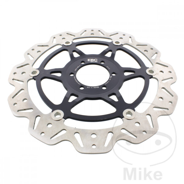 Brake disc VEE EBC black for Benelli Cagiva Ducati KTM Moto Guzzi Norton
