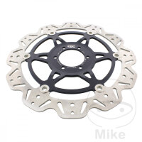 Disque de frein VEE EBC noir pour Benelli Cagiva Ducati...