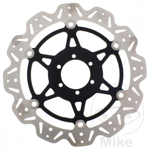 Brake disc VEE EBC black for Aprilia Benelli BMW Moto Guzzi