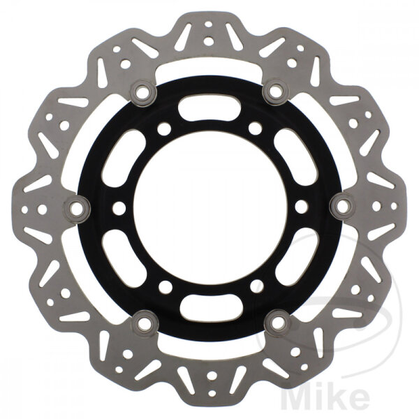 Disco freno VEE EBC nero per Triumph 750 900 1000 1200