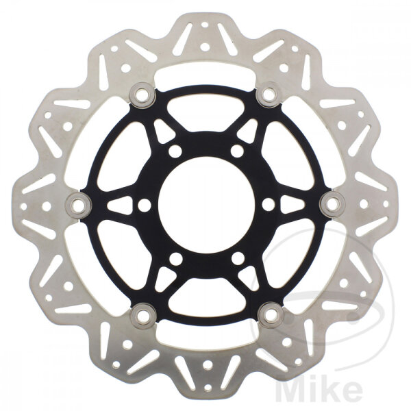 Disco freno VEE EBC nero per Triumph Daytona Masterblaster Speed Triple Sprint 955