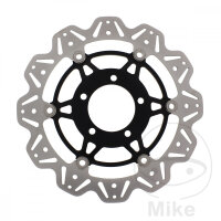 Brake disc VEE EBC black for Triumph Speed Triple Tiger 1050