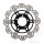 Brake disc VEE EBC black for Triumph Speed Triple Tiger 1050