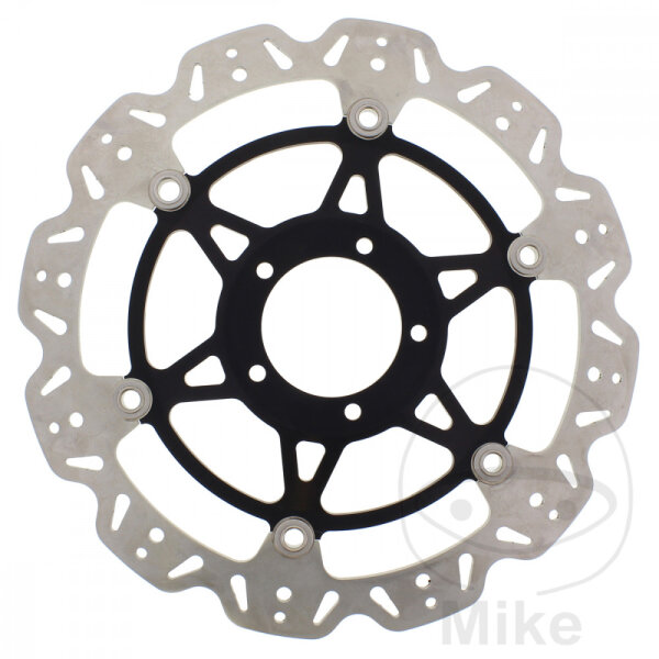 Disque de frein VEE EBC noir pour Ducati 1000 1098 1100 1198 1199 1299