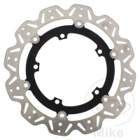 Disco freno VEE EBC nero per Triumph Speed Triple Sprint...