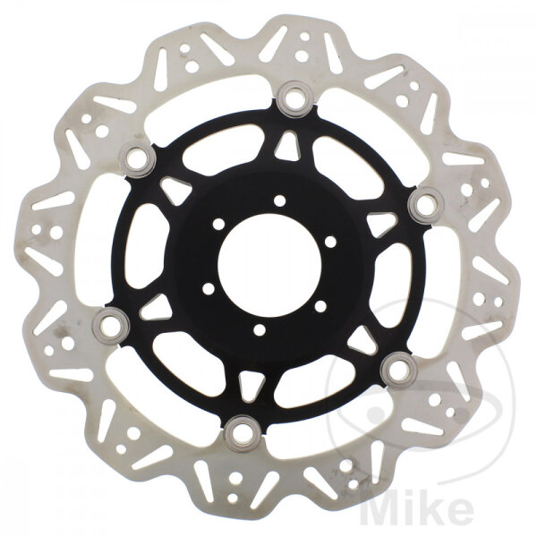Brake disc VEE EBC black for Honda CBR 400 600 900 RVF 400 VFR 400 750 VTR 1000