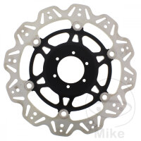 Disco de freno VEE EBC negro para Honda CBR 400 600 900...