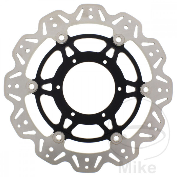 Disco freno VEE EBC nero per Honda CBR 1000 RR Fireblade 04-05