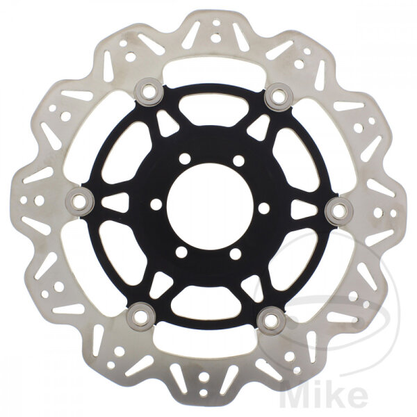 Brake disc VEE EBC black for Aprilia 1000 Ducati 900 907 Yamaha 400 750 600 750 850 1200