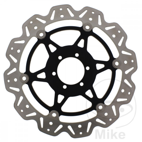 Brake disc VEE EBC black for Aprilia Ducati Laverda Yamaha