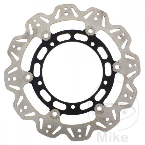 Disco freno VEE EBC nero per Yamaha FZ6 FZ6 S2 XJ6 YZF-R6 600 MT-03 660