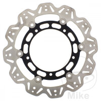 Disque de frein VEE EBC noir pour Yamaha FZ6 FZ6 S2 XJ6...