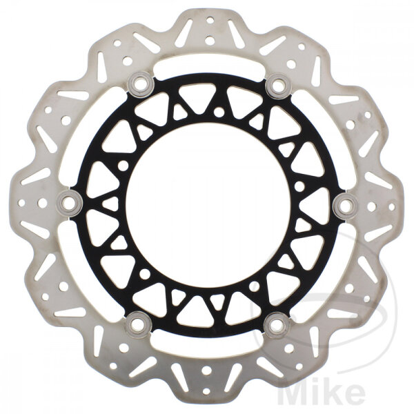 Disque de frein VEE EBC noir pour Yamaha YZF-R1 1000 04-06