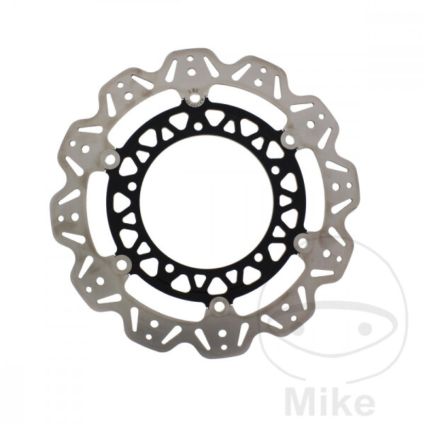 Brake disc VEE EBC black for Yamaha FZ8 800 XT 1200 YZF-R6 600