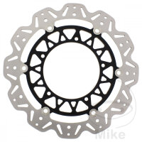 Disque de frein VEE EBC noir pour Yamaha FZ1 1000 06-15