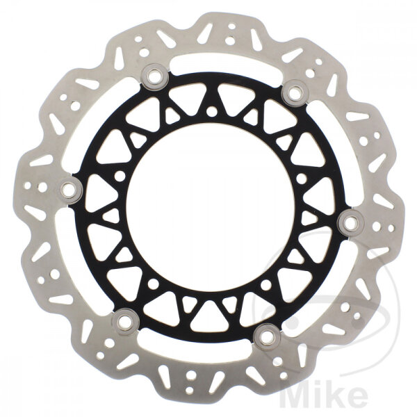 Brake disc VEE EBC black for Yamaha YZF-R1 1000 07-14