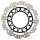 Brake disc VEE EBC black for Yamaha YZF-R1 1000 07-14