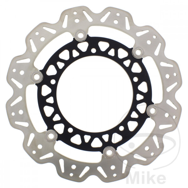 Disco freno VEE EBC nero per Yamaha YZF-R6 600 08-17