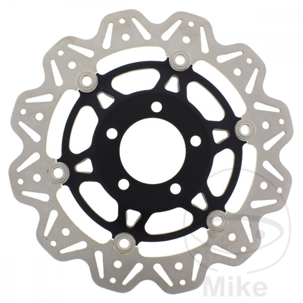 Brake disc VEE EBC black for Suzuki GSF 400 600 GSX 400 600 750 RF 600 RGV 250 SV 650