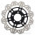 Brake disc VEE EBC black for Suzuki GSF 400 600 GSX 400 600 750 RF 600 RGV 250 SV 650