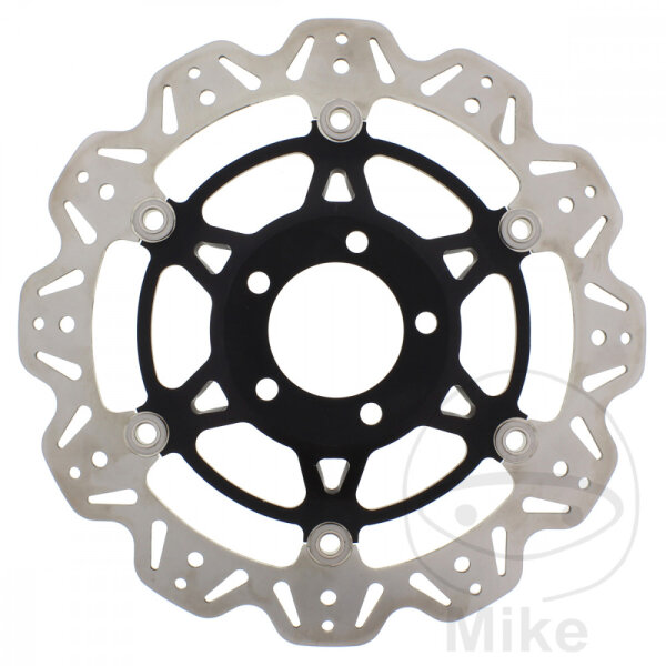 Brake disc VEE EBC black for Suzuki GSX-R 750 1100