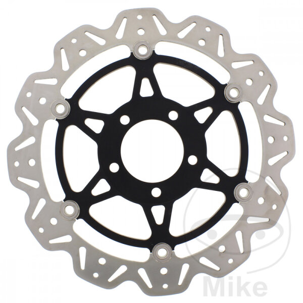 Brake disc VEE EBC black for Suzuki GSX 1300 1400 GSX-R 600 750 1000 TL 1000