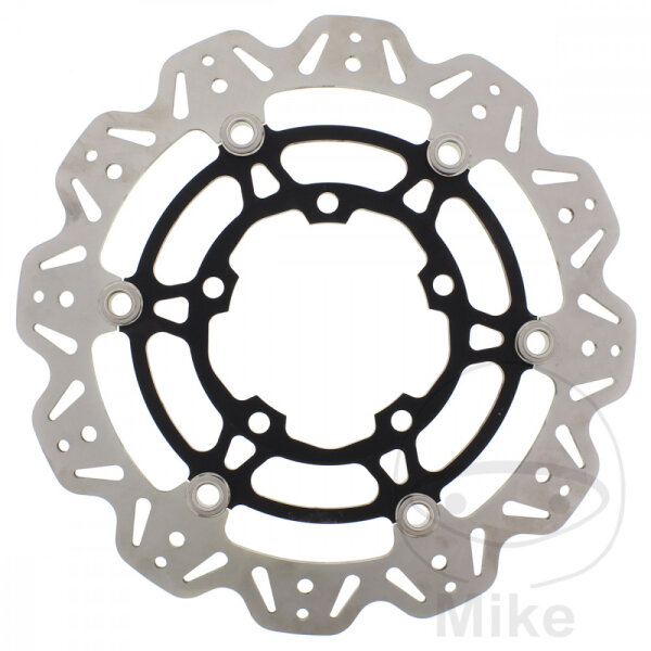 Brake disc VEE EBC black for Suzuki GSX-R 600 750 1000 VZR 1800