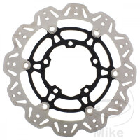 Disque de frein VEE EBC noir pour Suzuki GSX-R 600 750...